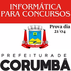 Imagem de capa para o Curso online Informática Básica - Concurso da Prefeitura de Corumbá