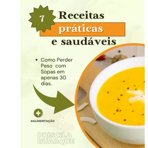 Imagem de capa para o Ebook 7 Receitas Práticas & Sustentáveis 