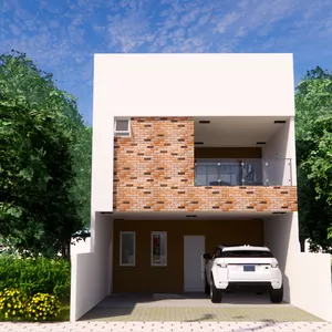 Imagem de capa para o Curso online Projeto de Sobrado para terreno 40x6 (215 m2) P-010