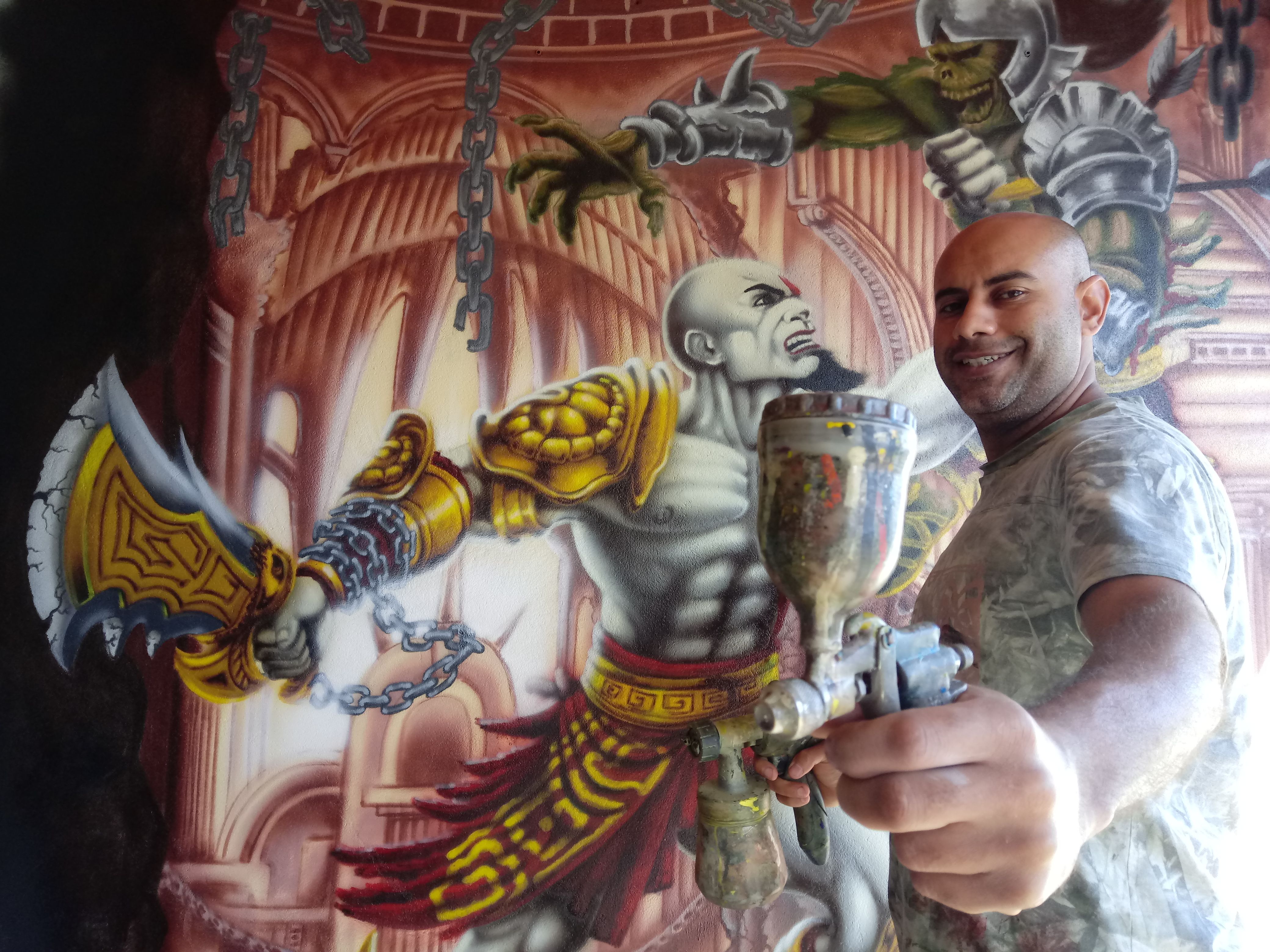 Imagem de Grafite e Pintura Artísticas na Prática criado por Daniel Bittencourt Marçal na hotmart