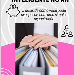 Imagem de capa para o Ebook Organização  Inteligente no RH