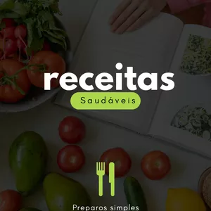 Imagem de capa para o Ebook Receitas Saudáveis 