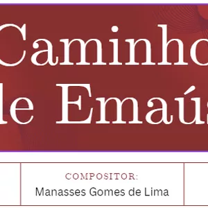 Imagem de capa para o Ebook Louvor INEDITO - Caminho de Emaús 