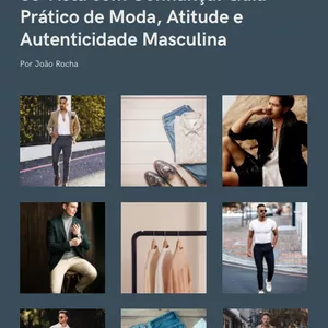 Imagem de capa para o Ebook Se Vista com Confiança: Guia Prático de Moda, Atitude e Autenticidade Masculina