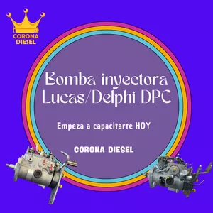 Imagen de portada para Ebook Adquirí la primera parte del curso "Reparación de bombas inyectoras LUCAS-DELPHI DPC"