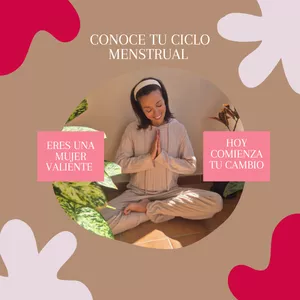 Imagen de portada para Curso online DESCUBRE EL PODER DE TU CICLO
