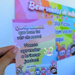 Imagem de capa para o Ebook Volta às Aulas com o Labubu  – Painel + Lembrancinhas 