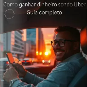 Imagem de capa para o Ebook COMO GANHAR DINHEIRO SENDO UBER - GUIA COMPLETO