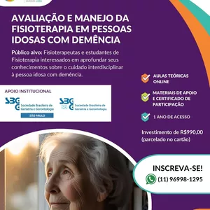 Imagem de Avaliação e Manejo da Fisioterapia em Pessoas Idosas com Demência criado por ELO SENIOR na hotmart