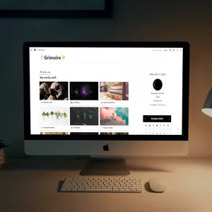 Cover image for Ebook Grimoire Notion Template