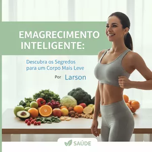 Imagem de capa para o Ebook Emagrecimento Inteligente: Descubra os Segredos para um Corpo Mais Leve” ✅