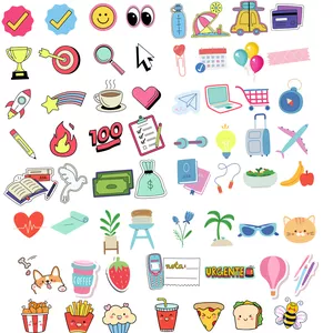 Imagem de capa para o Ebook + de 100 Stickers Essenciais para seu Planner