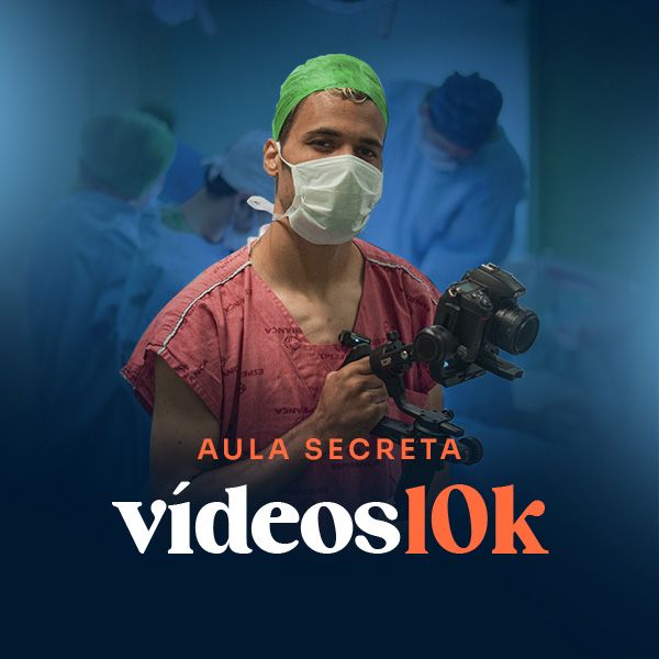 Curso Vídeos 10k - [Aula Secreta] - O passo a passo para entrar no Audiovisual médico e Faturar até R$ 10k/mês produzindo vídeos.