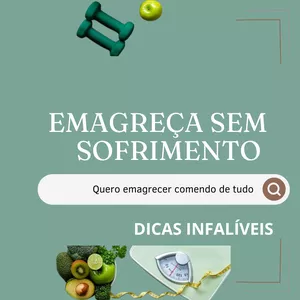 Imagem de capa para o Ebook EMAGREÇA DE FORMA SIMPLES