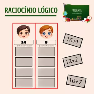 Imagem de capa para o Ebook Adição e Subtração (Raciocínio Lógico)