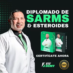 Imagen de portada para Curso online Diplomado Avanzado en SARMs y Esteroides Anabólicos