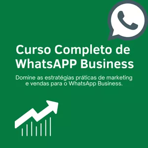 Imagem de capa para o Curso online Curso Completo de WhatsAPP Business