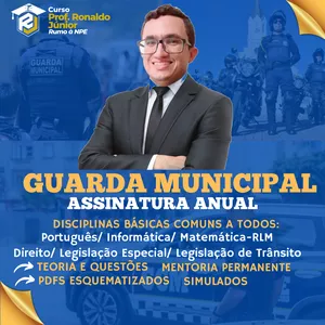 Imagem de capa para o Curso online GUARDAS MUNICIPAIS