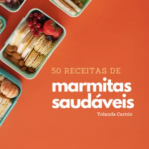 Imagem de capa para o Ebook 50 receitas de marmitas saudáveis  