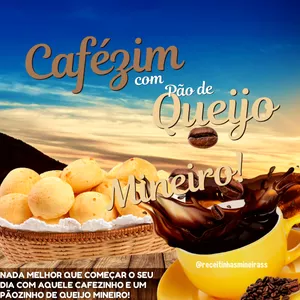 Imagem de capa para o Ebook Como Fazer o Famoso e Delicioso Paozinho de Queijo Mineiro!