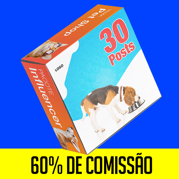 Imagem do curso Pacote de Post para Pet Shop - CMZ (30 Posts)