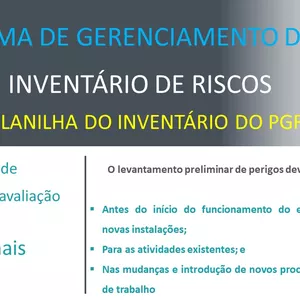 Imagem de capa para o Curso online Inventário / Matriz de Riscos - PGR
