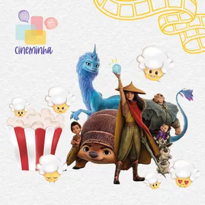 Imagem de capa para o Curso online Cineminha - Raya e o Último Dragão