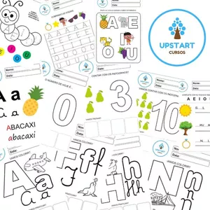 Imagem de capa para o Ebook Kit Apostilas Educação Infantil 