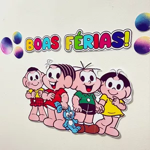 Imagem de capa para o Ebook PAINEL FÉRIAS TURMA DA MÔNICA