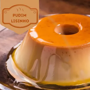 Imagem de capa para o Ebook Pudim Lisinho e Lucrativo