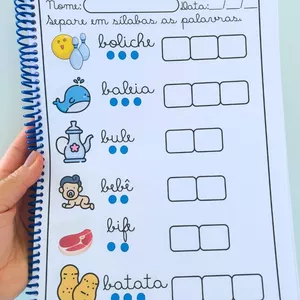 Imagem de capa para o Ebook APOSTILA DECOMPONDO EM SÍLABAS