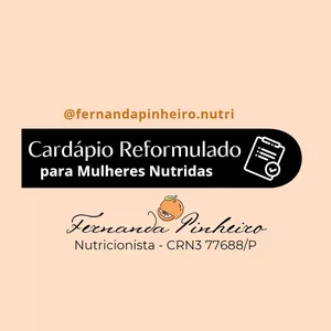 Imagem de capa para o Curso online Cardápio Reformulado para Mulheres Nutridas