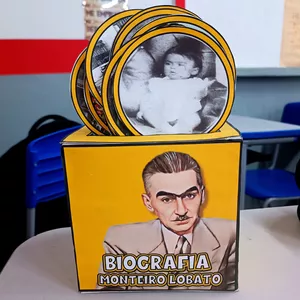 Imagem de capa para o Ebook CAIXA- BIOGRAFIA DE e MONTEIRO LOBATO