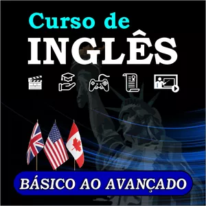 Imagem de capa para o Curso online CURSO DE INGLÊS COMPLETO - Básico ao Avançado