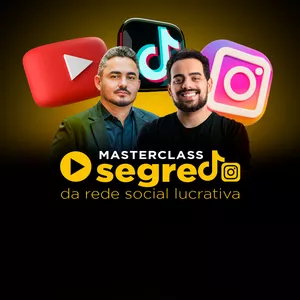 Imagem de capa para o Evento online MASTERCLASS "O SEGREDO"