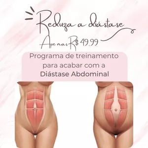Imagem de capa para o Curso online Programa de treinamento para acabar com a diástase abdominal