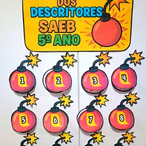 Imagem de capa para o Ebook EXPLOSÃO DOS DESCRITORES SAEB-5° ANO