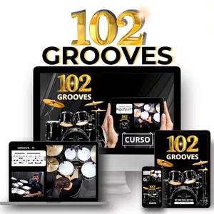 Imagem de CURSO - 102 GROOVES criado por Willer Ferreira na hotmart