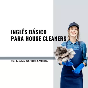 Imagem de capa para o Curso online Inglês Básico para House Cleaners