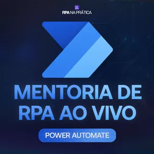 Imagem de capa para o Curso online Treinamento de RPA 24h - Ferramenta Power Automate - Ao vivo