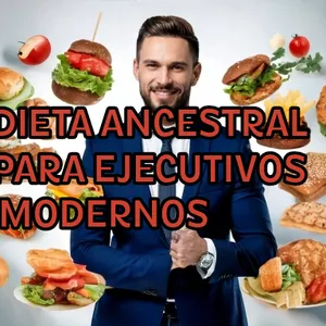 Imagen de portada para Ebook DIETA ANCESTRAL PARA EJECUTIVOS MODERNOS