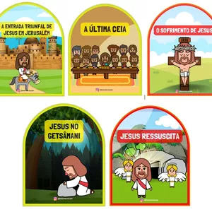 Imagem de capa para o Ebook COMBO RECURSOS VISUAIS DA PÁSCOA 