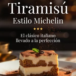 Imagen de portada para Ebook El Tiramisú Estilo Michelin 