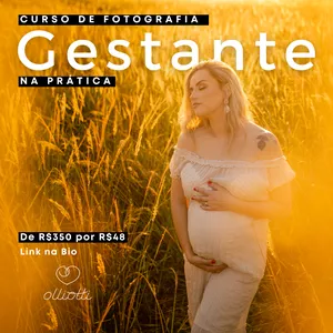 Curso CURSO FOTOGRAFIA GESTANTE NA PRÁTICA 