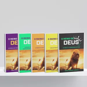 Imagem de capa para o Ebook O Reino de Deus Agora - Combo com 5 volumes