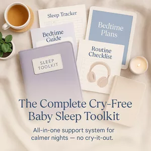 Cover image for Ebook The Complete Cry Free Baby Sleep Toolkit