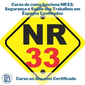 Imagem do curso Curso de NR33: Segurança e Saúde nos Trabalhos em Espaços Confinados