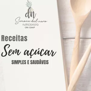 Imagem de capa para o Ebook Receitas sem açúcar