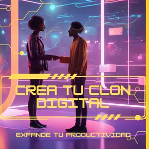 Imagen de portada para Ebook CREA TU CLON DIGITAL: Expande tu productividad.