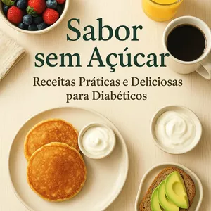 Imagem de capa para o Ebook Sabor Sem Açucar
